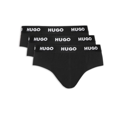 Cueca Slip Hipbrief Tripletpack - Preto