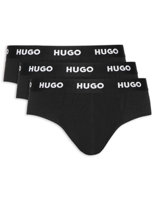 Cueca Slip Hipbrief Tripletpack - Preto