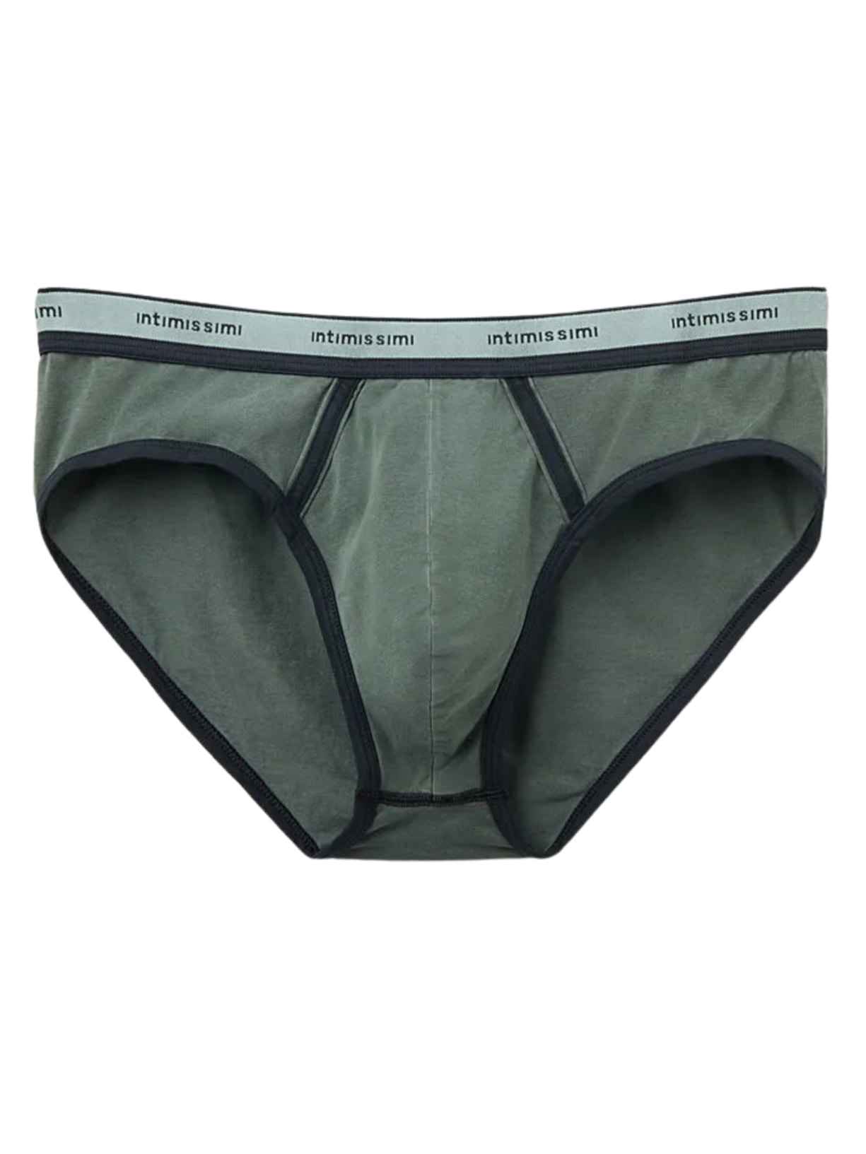 Cueca Slip Washed Collection Em Algodão - Azul