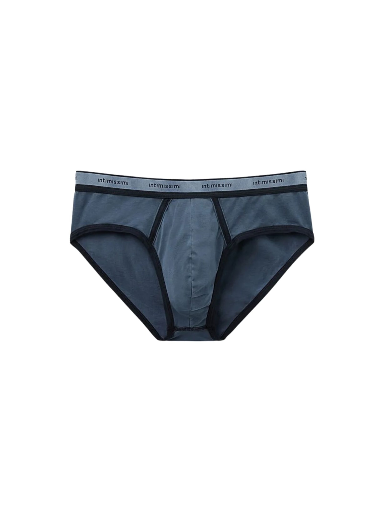Cueca Slip Washed Collection Em Algodão - Azul