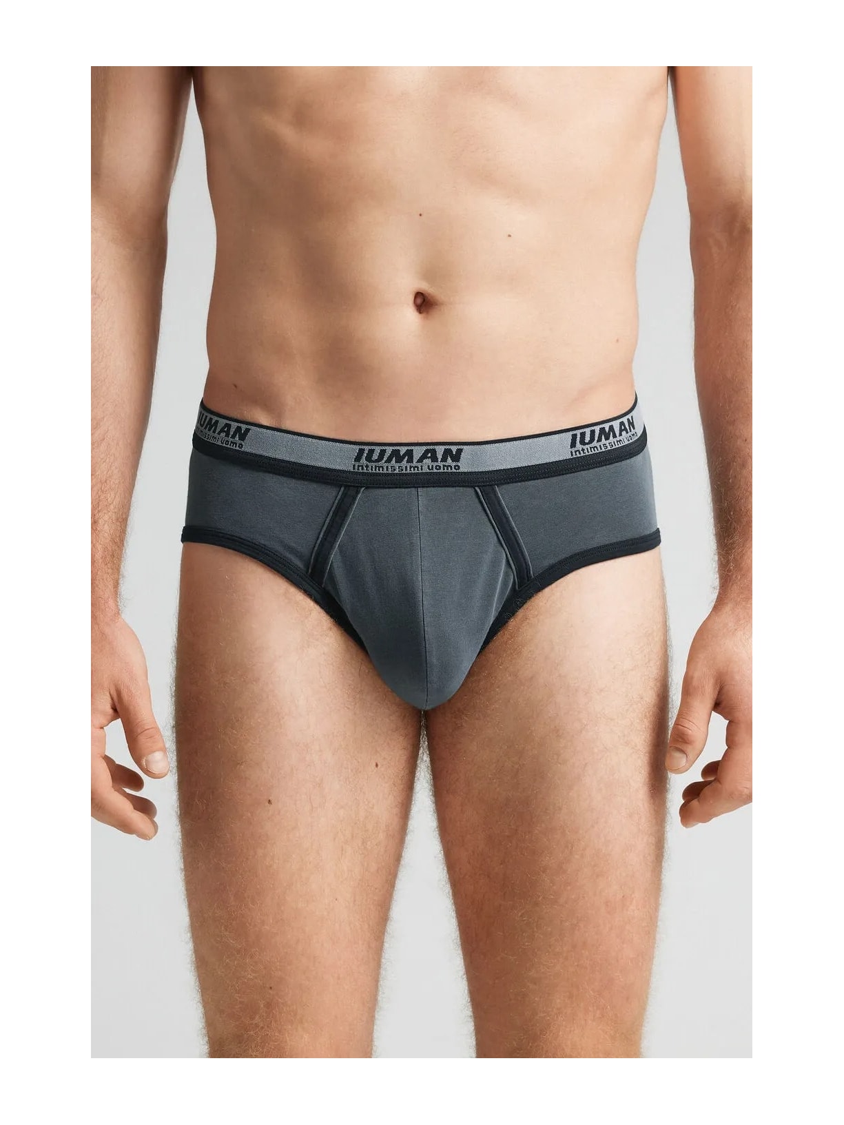 Cueca Slip Washed Collection Em Algodão Supima Azul Intimissimi