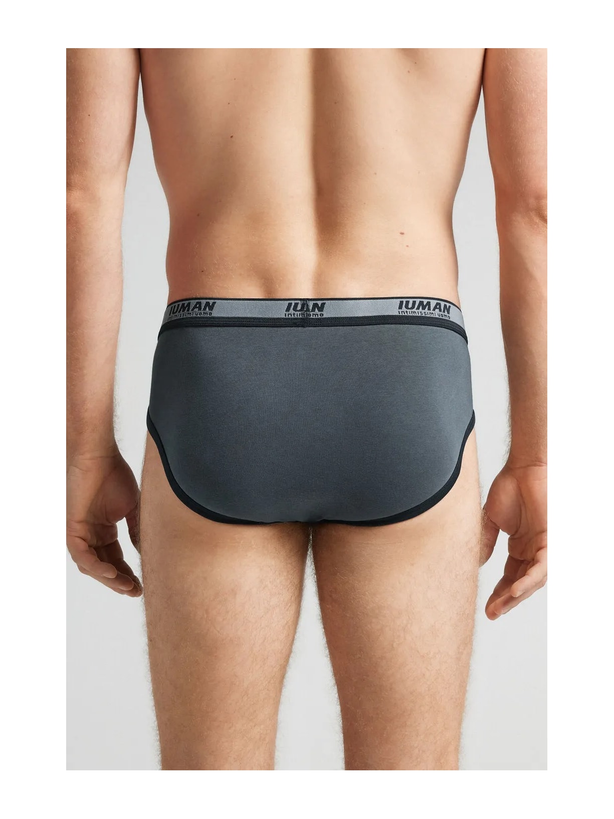 Cueca Slip Washed Collection Em Algodão Supima Azul Intimissimi