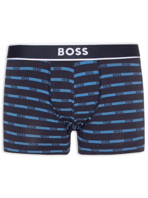 Cueca Trunk 24 Print - Azul