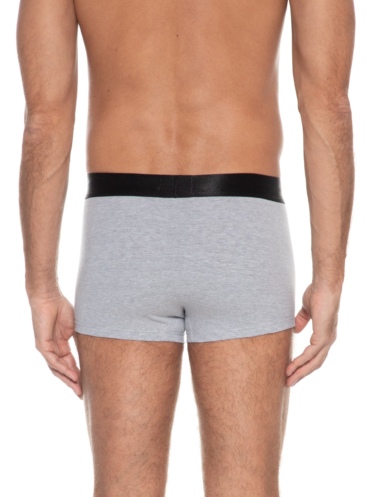 Cueca Trunk Cotton Icon Cinza Calvin Klein Underwear
