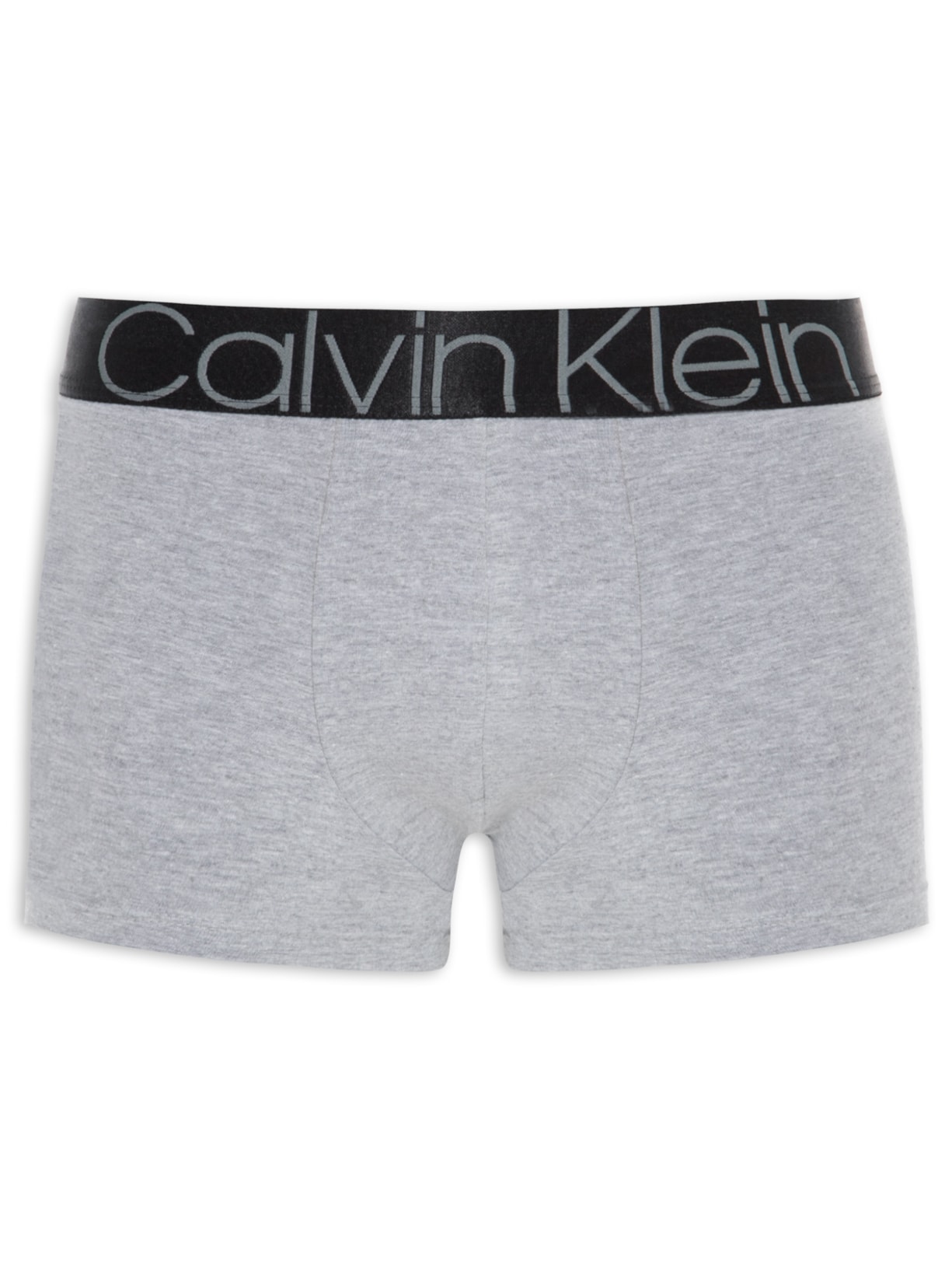 Cueca Trunk Cotton Icon Cinza Calvin Klein Underwear