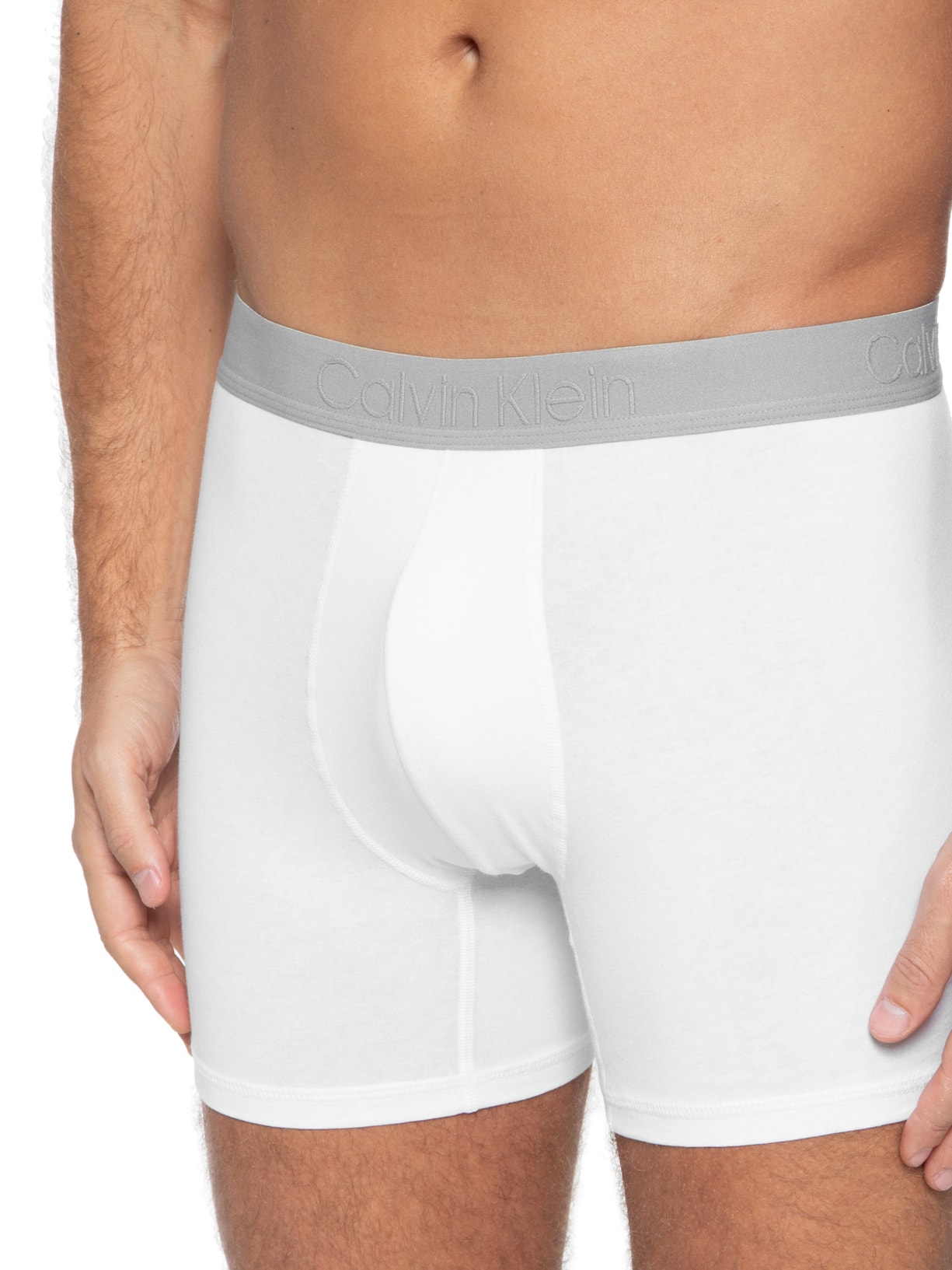 Cueca Trunk Cotton Pure Branco Calvin Klein Underwear