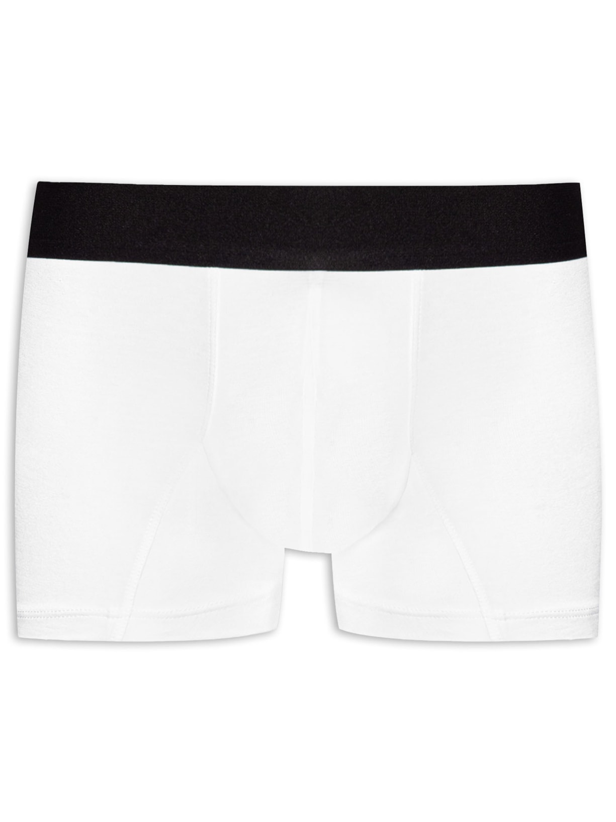 Cueca Trunk Elástico Pima - Branco