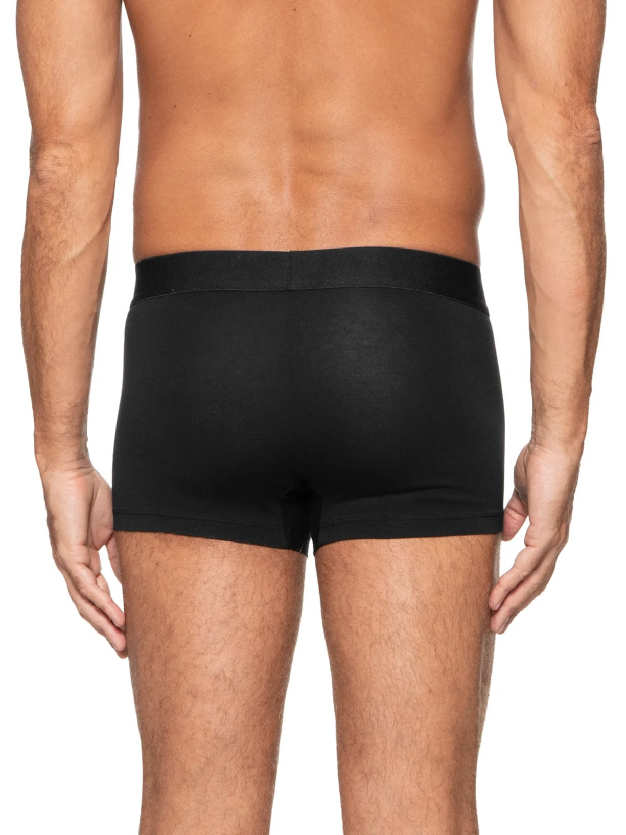 Cueca Trunk Elástico Pima Preto '2 Essential