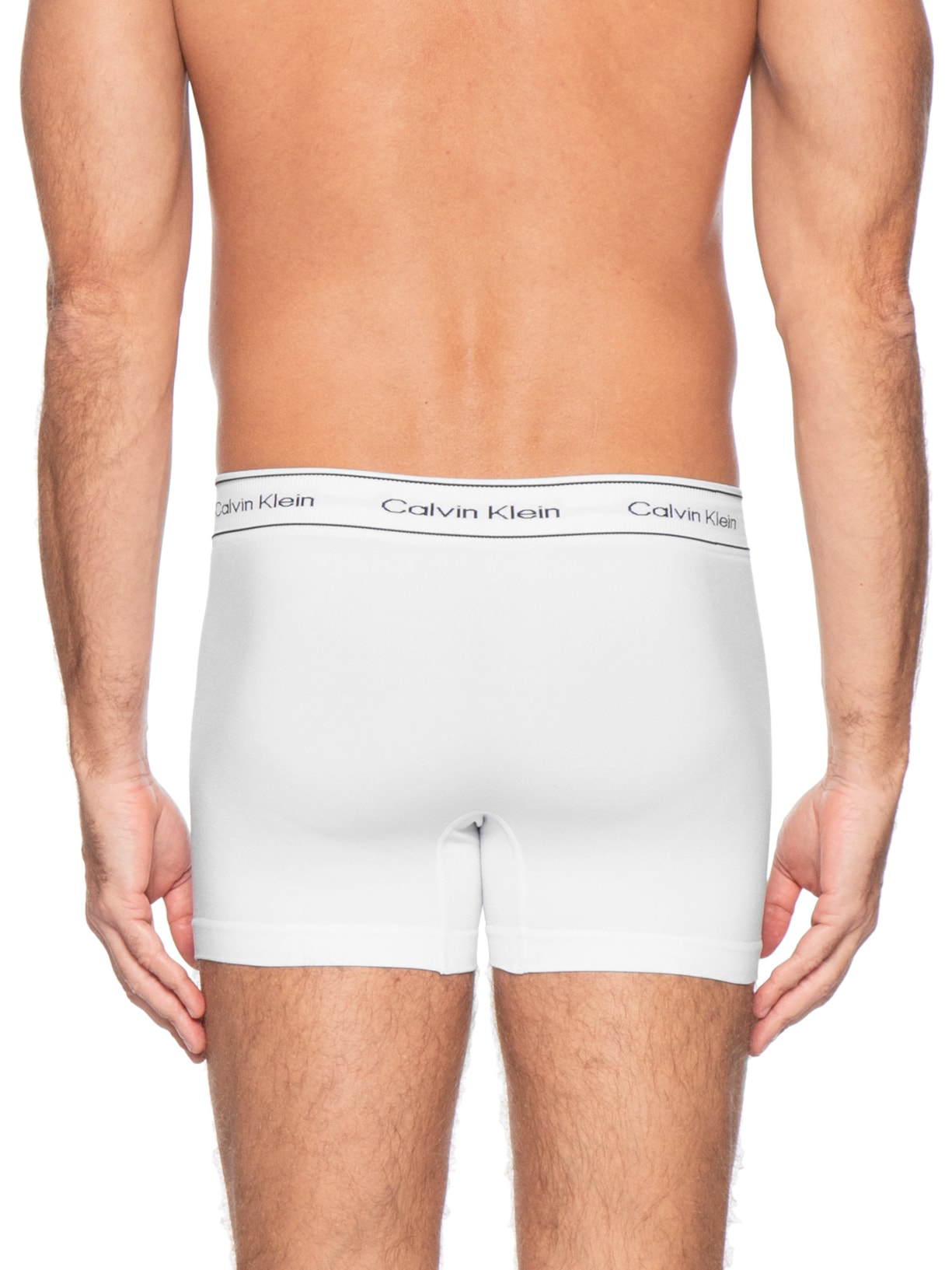 Cueca Trunk Heritage Seamless Branco Calvin Klein Underwear