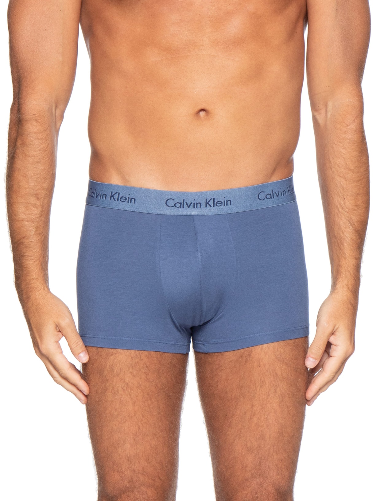 Cueca Trunk Modal Azul Calvin Klein Underwear