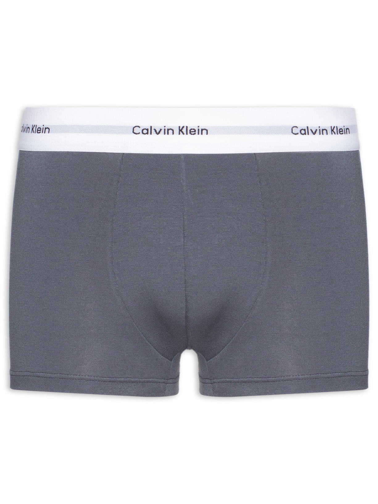 Cueca Trunk Modal Modern Logo - Cinza