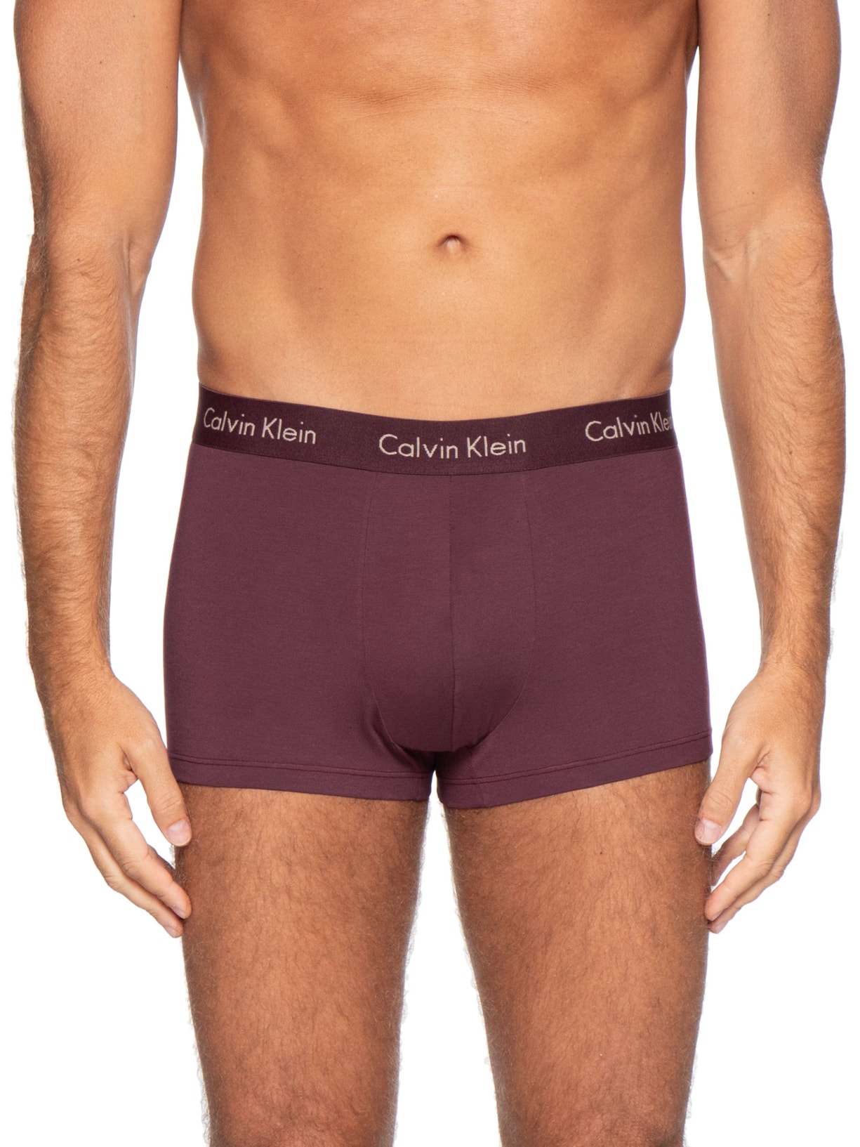 Cueca Trunk Modal Vermelho Calvin Klein Underwear