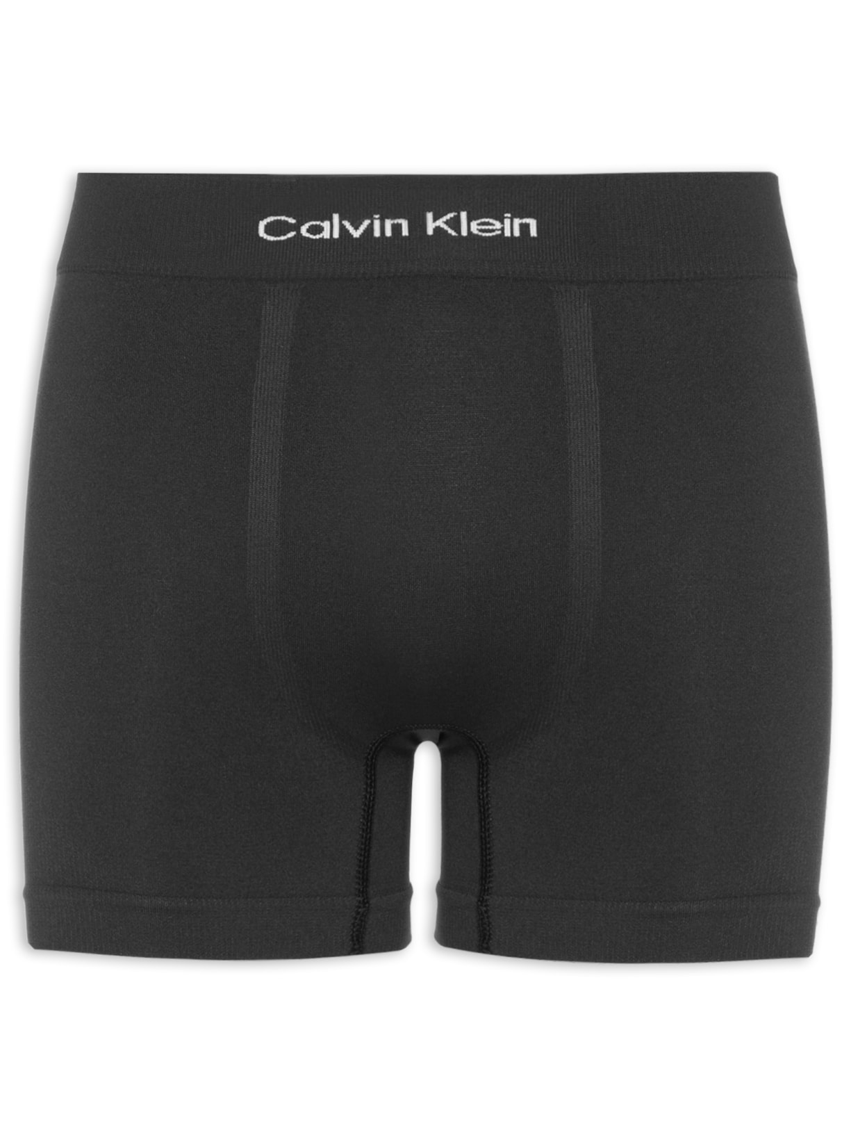 Cueca Trunk Modern Logo Seamless Rib - Preto