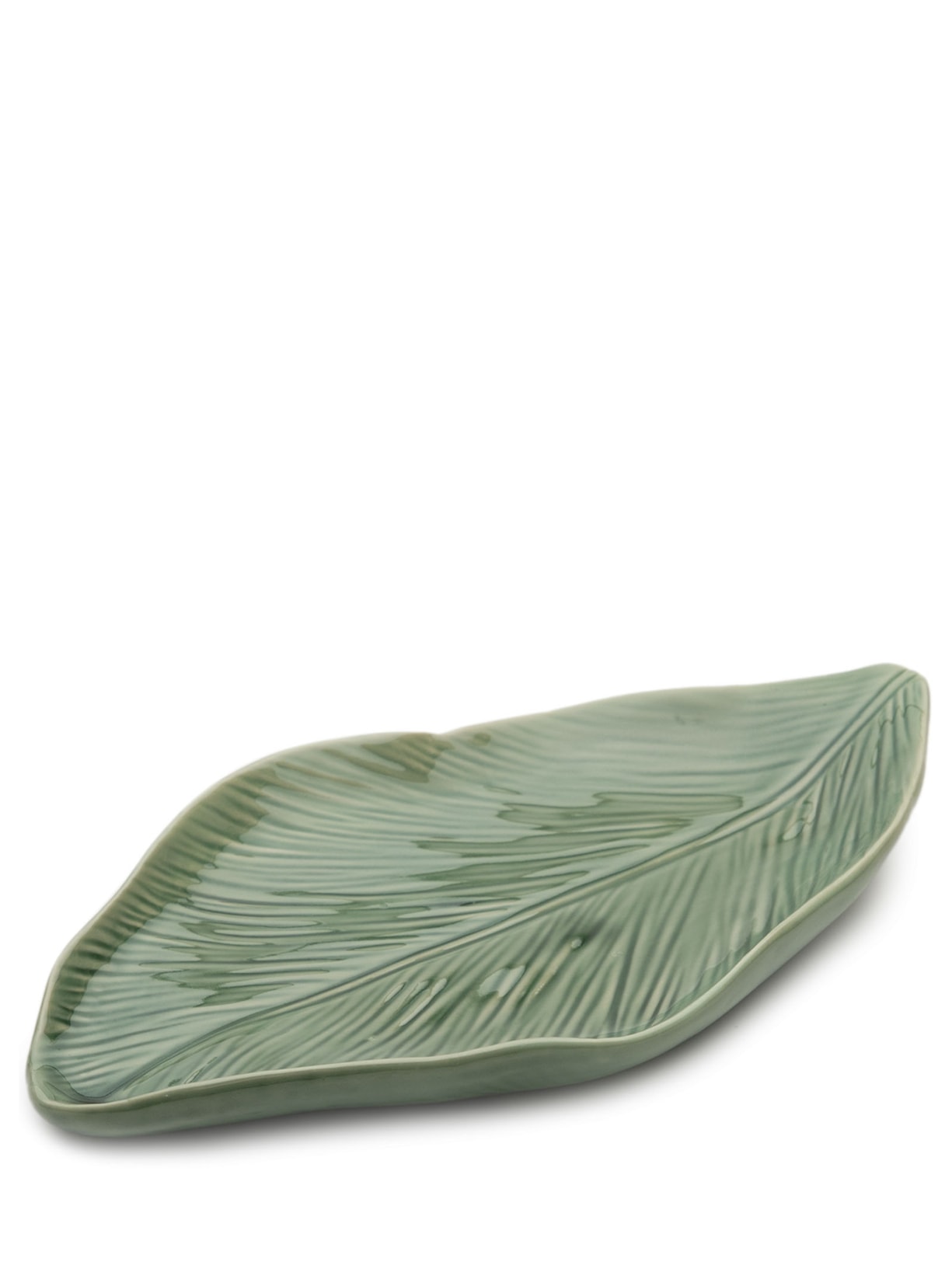 Decorativo De Cerâmica Foglia - Verde