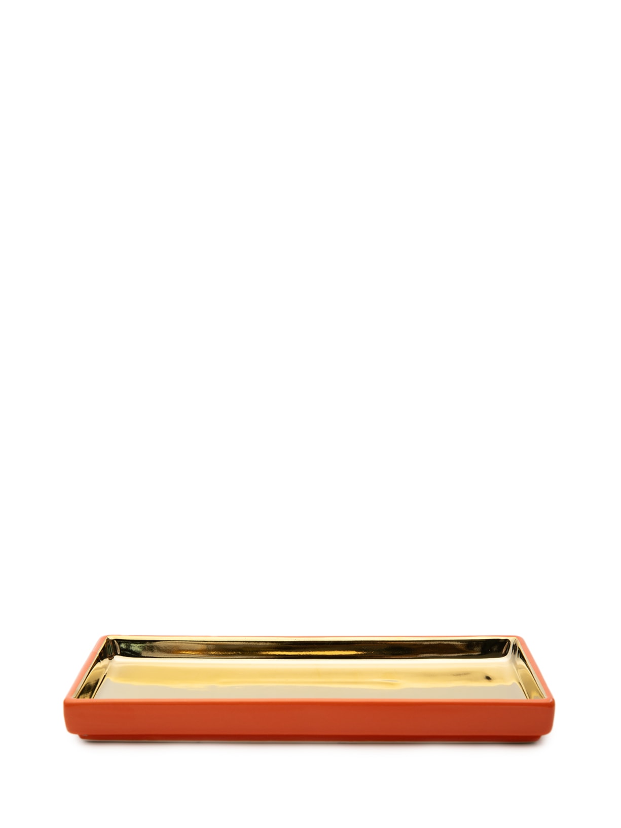 Decorativo de Cerâmica Liz Laranja Souq