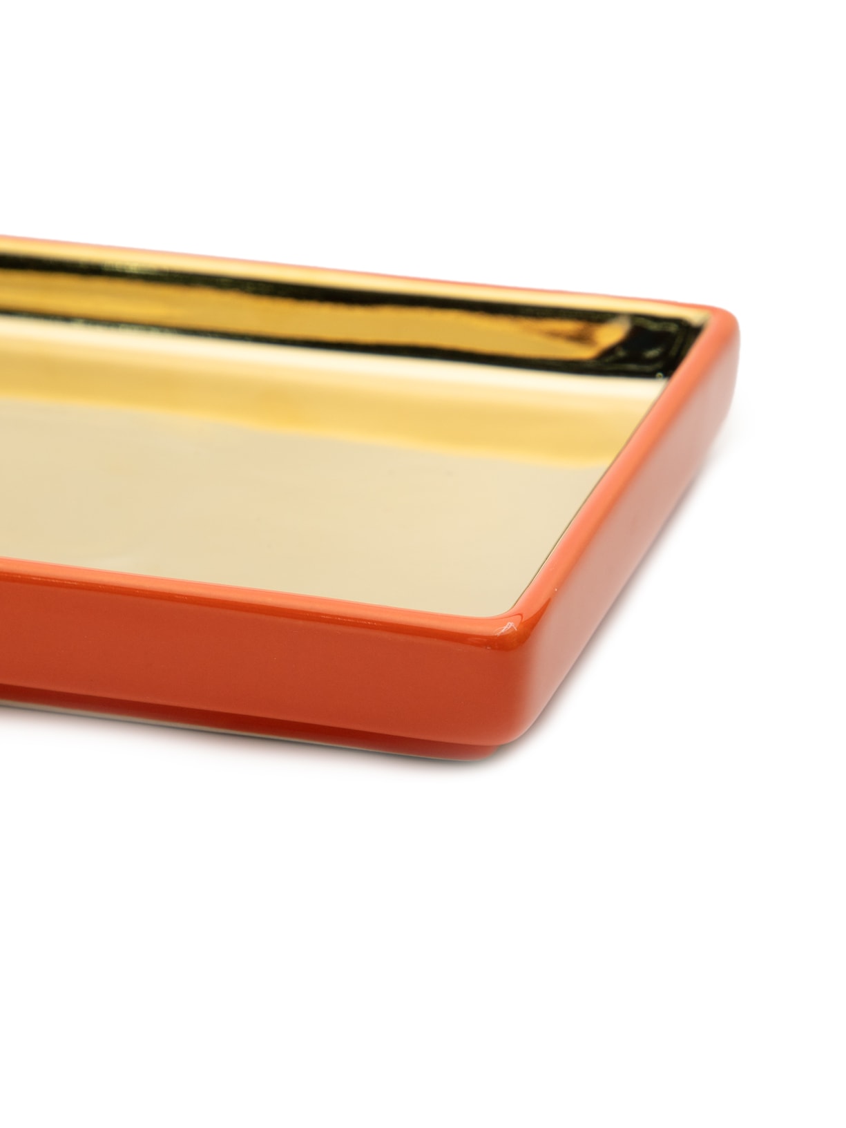 Decorativo de Cerâmica Liz Laranja Souq