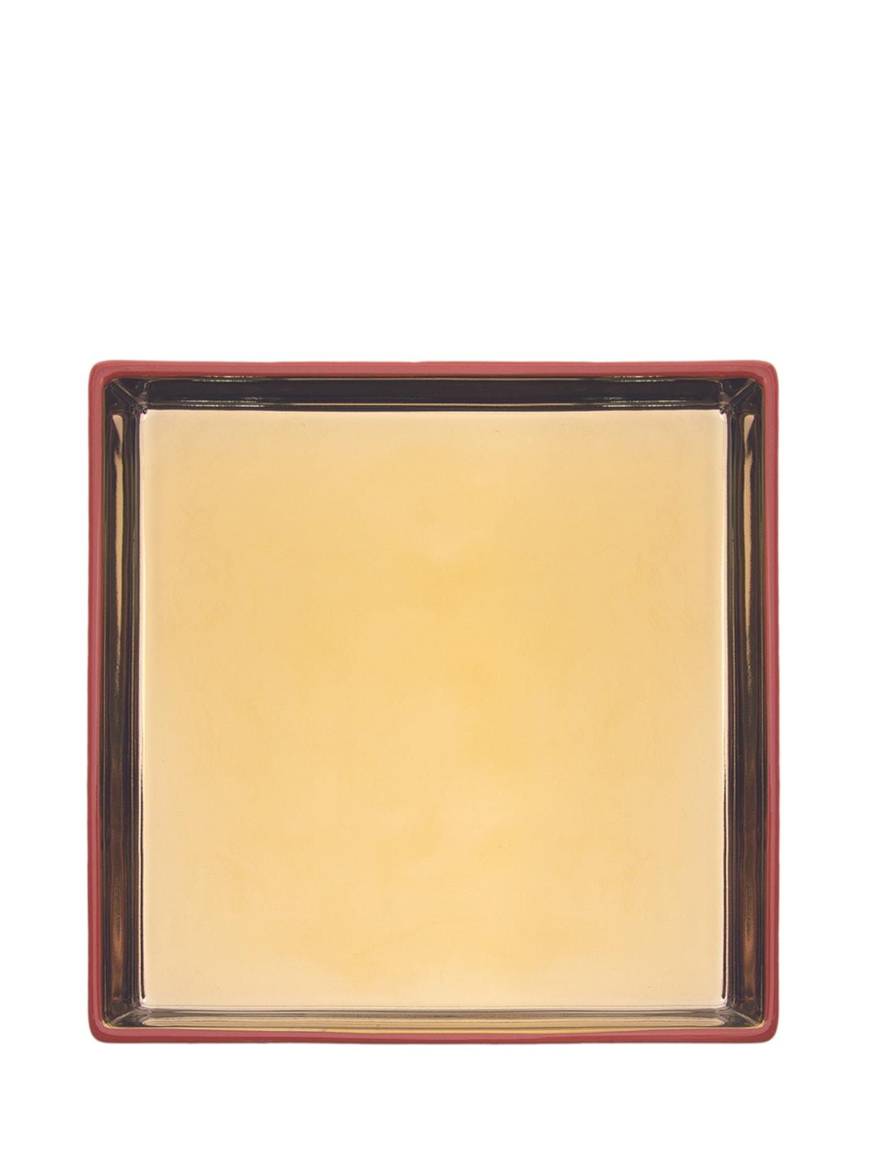 Decorativo De Cerâmica Liz Square Laranja Souq