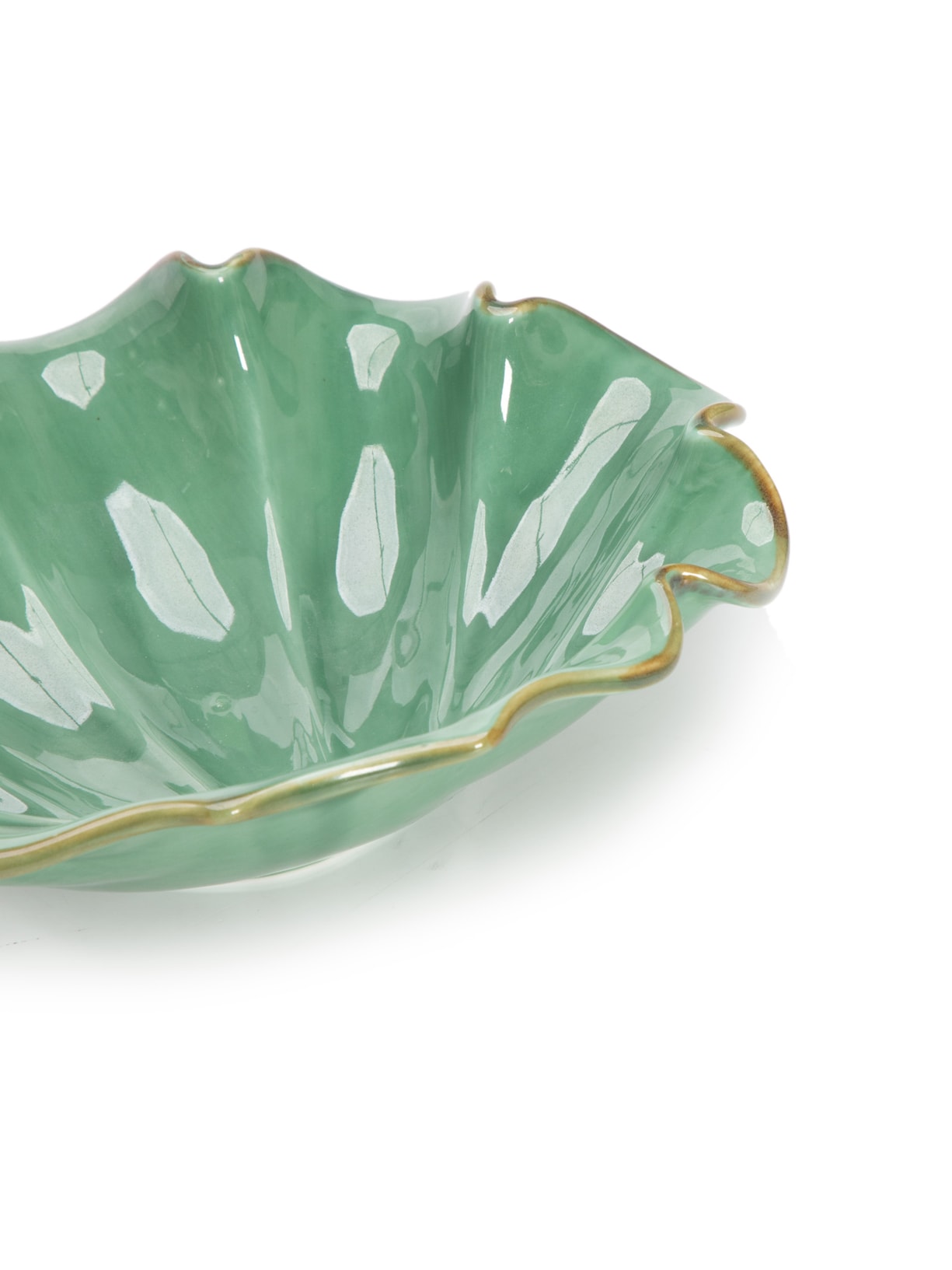 Decorativo De Porcelana Grace Verde Souq