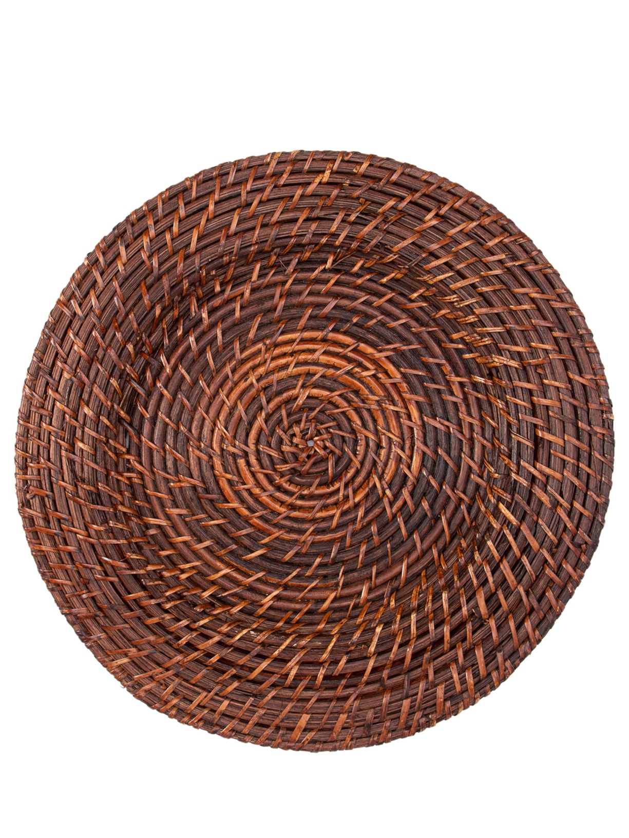 Descanso Para Travessa Em Rattan 1 Peça - Marrom