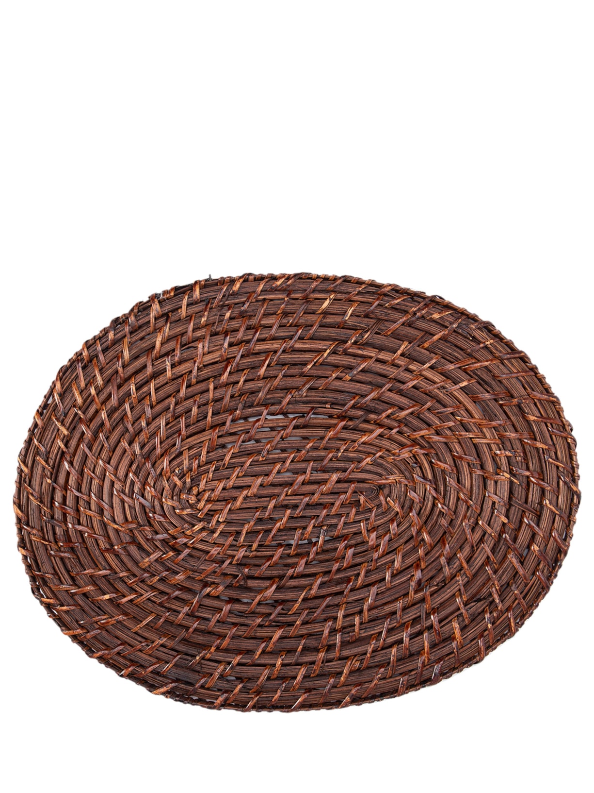 Descanso Para Travessa Em Rattan 1 Peça - Marrom