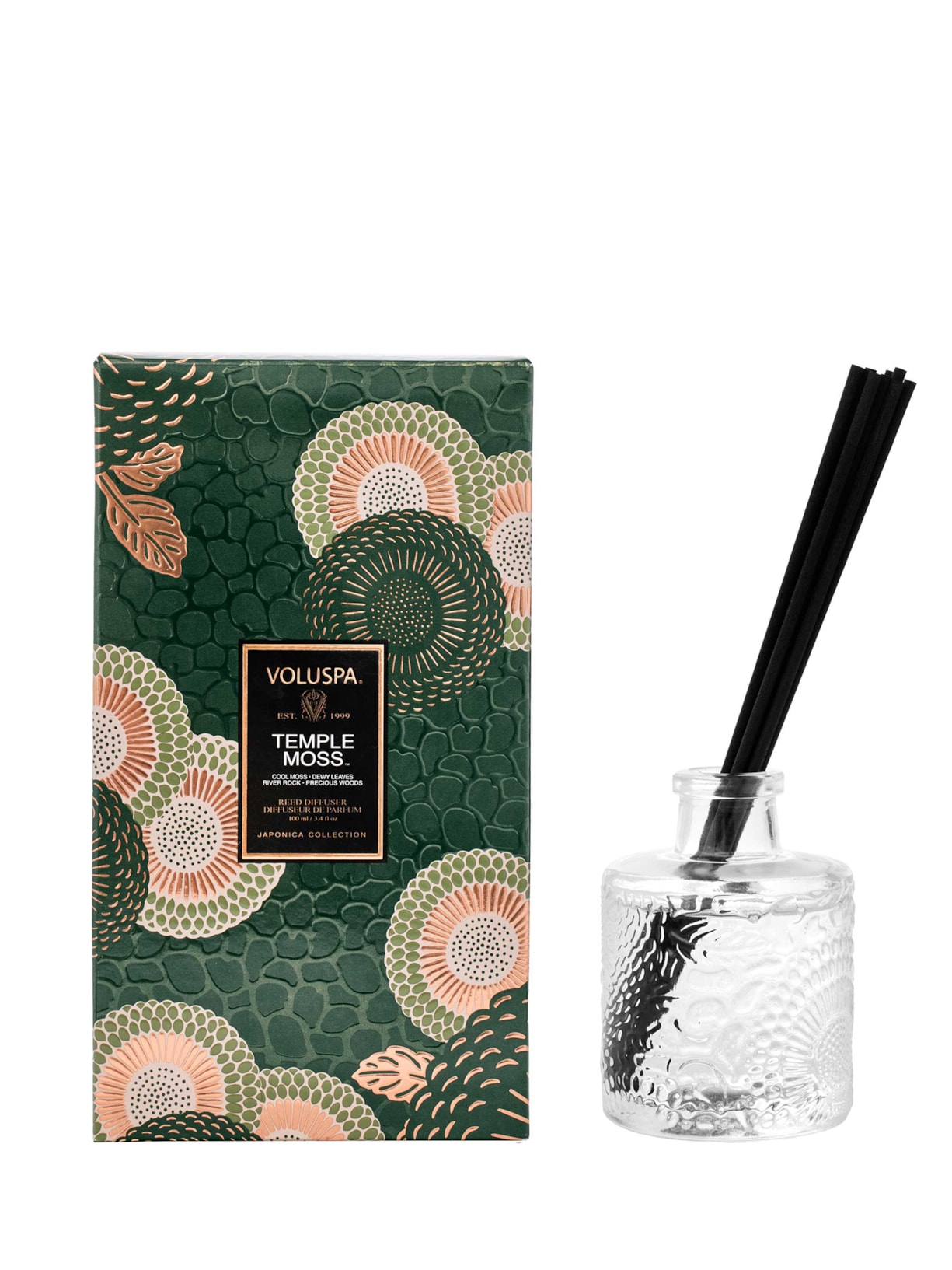 Difusor De Ambiente 100ML Temple Moss - Verde