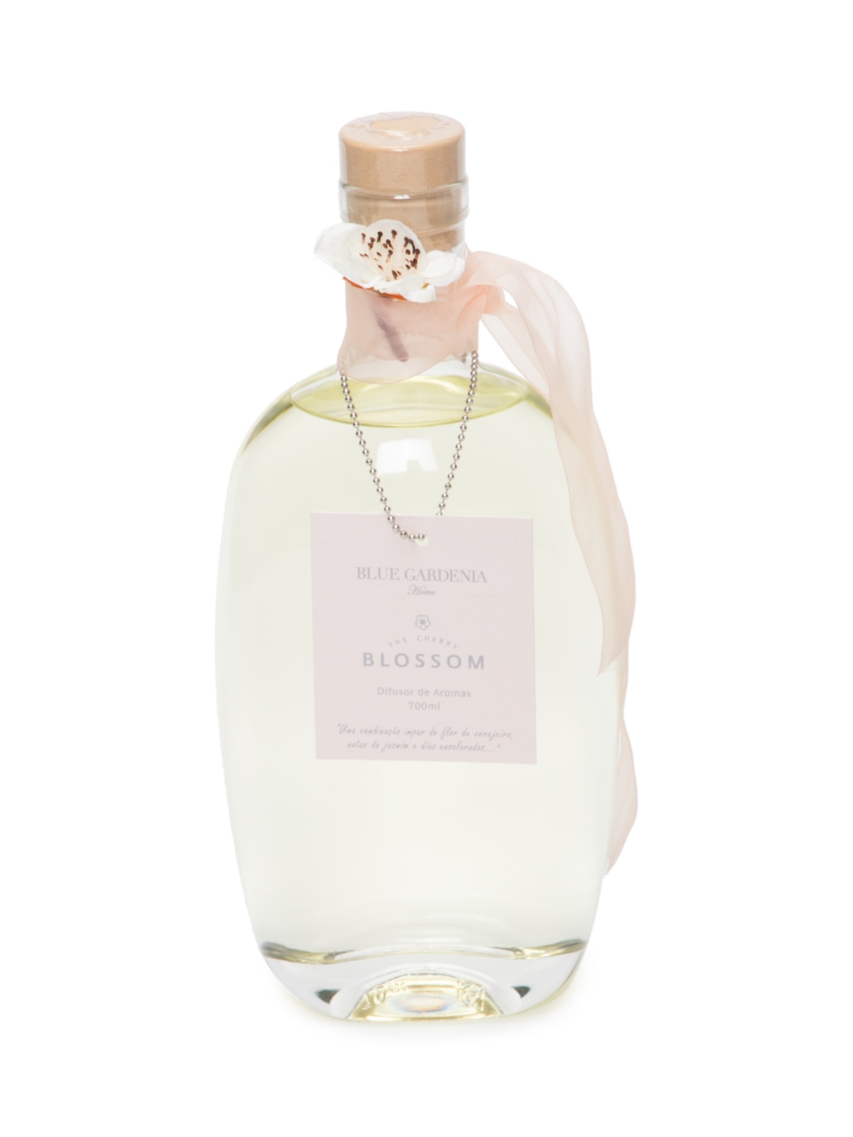 Difusor De Ambiente Cherry Blossom Long 700ml Branco Blue Gardenia
