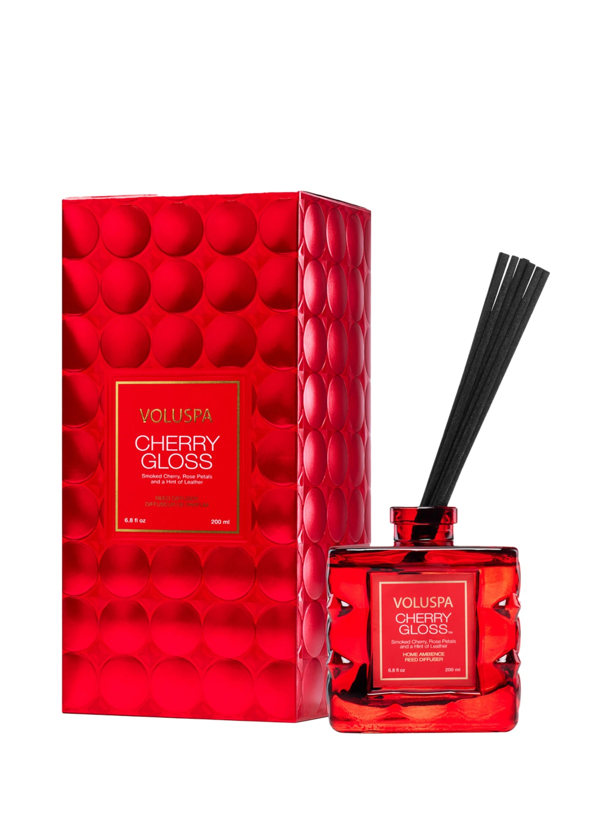 Difusor de Ambiente Cherry Gloss 200ml - Vermelho
