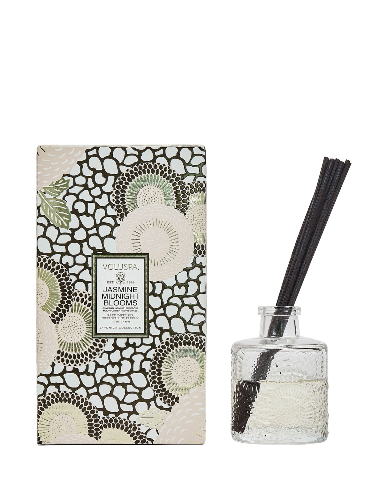 Difusor De Ambiente Jasmine Midnight Blooms 100ml Branco Voluspa