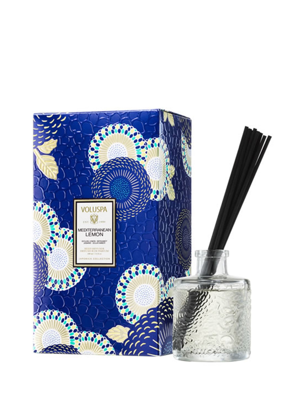 Difusor De Ambiente Mediterranean Lemon - Azul