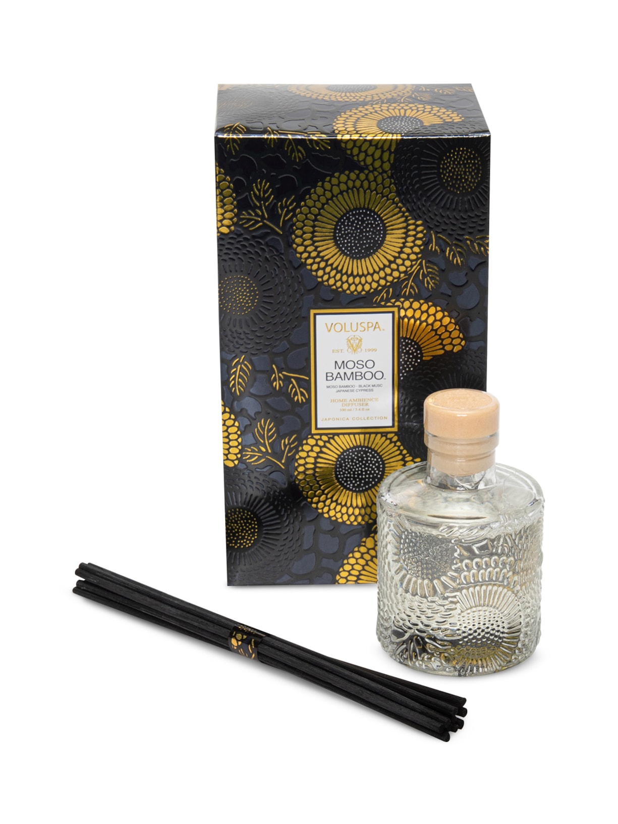 Difusor De Ambiente Moso Bamboo 100ml - Azul