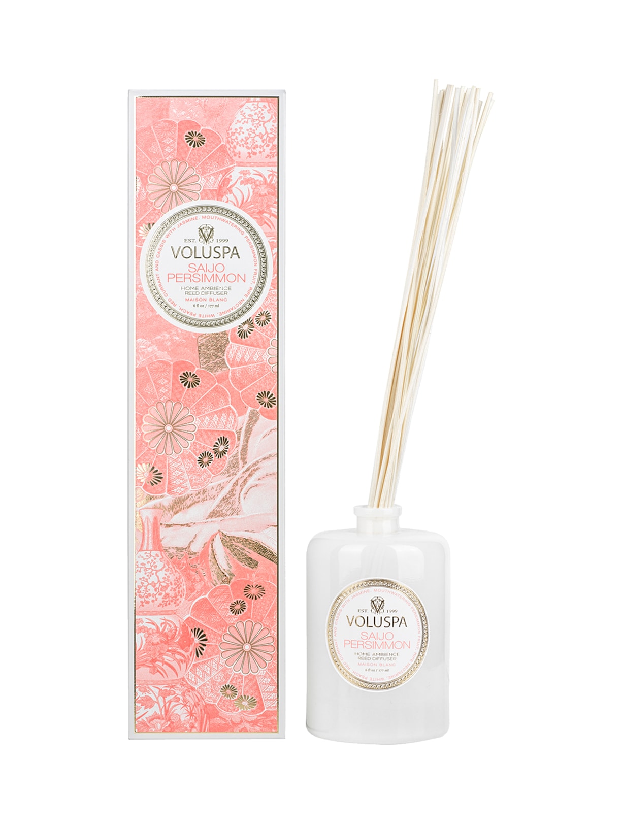 Difusor De Ambiente Saijo Persimmon 177ml - Rosa