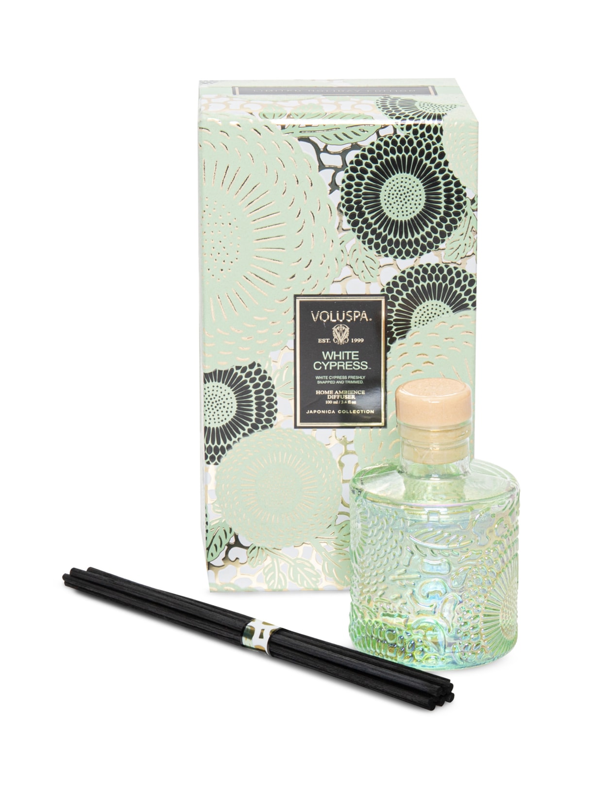 Difusor De Ambiente White Cypress 100ml - Verde