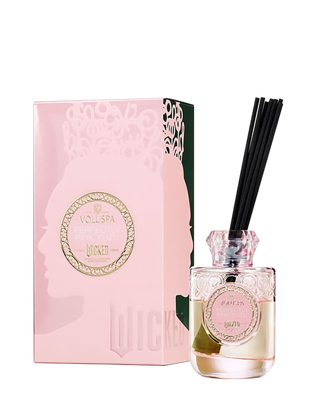 Difusor De Ambiente Wicked Perfectly Pink Yuzu 100ml - Rosa