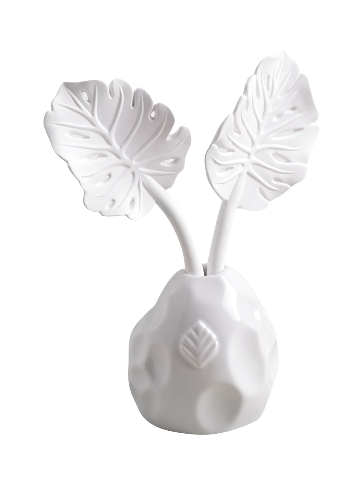 Difusor Folha Costela De Adão Branco Jade