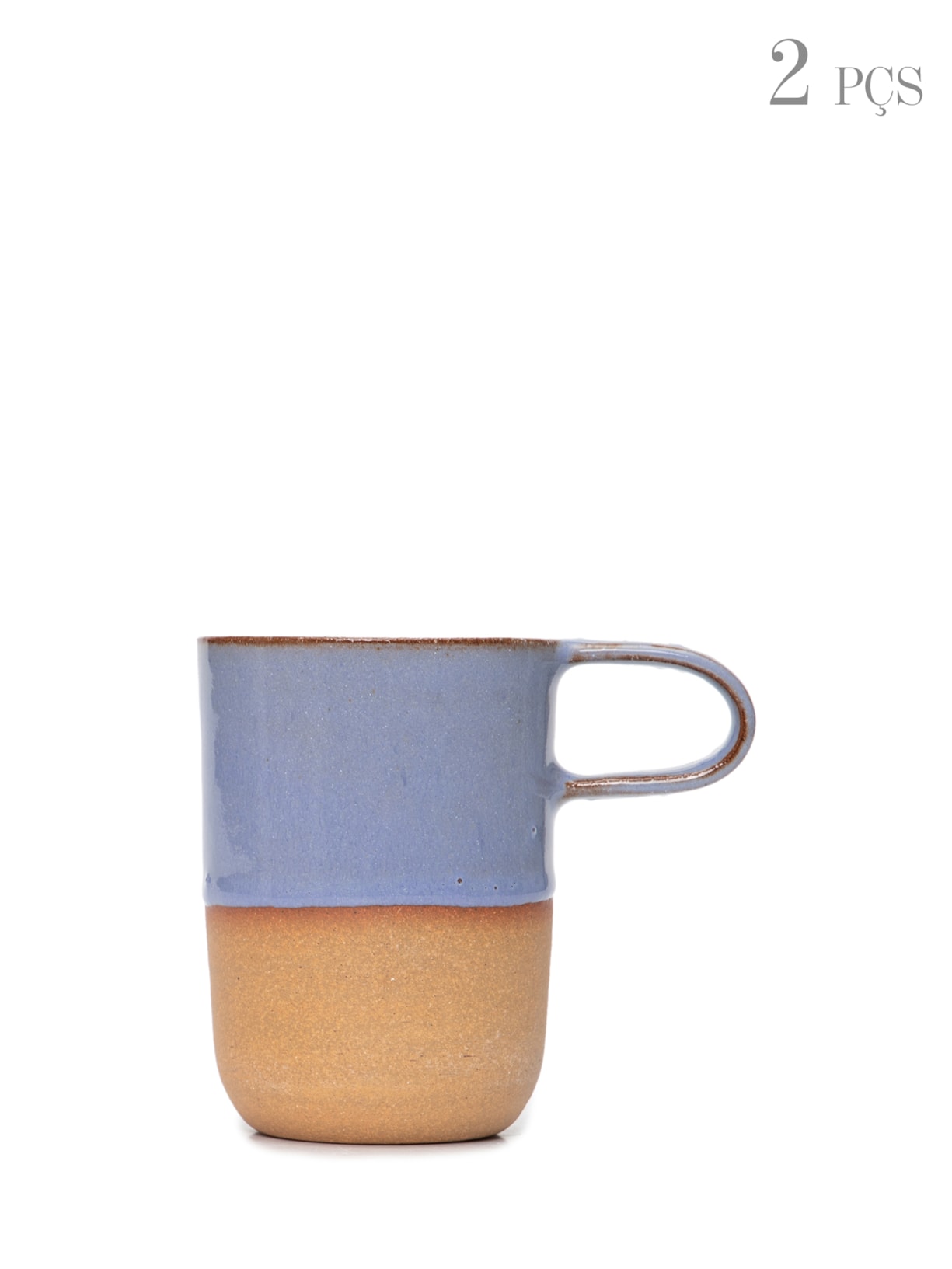 Dupla De Caneca Cone - Azul