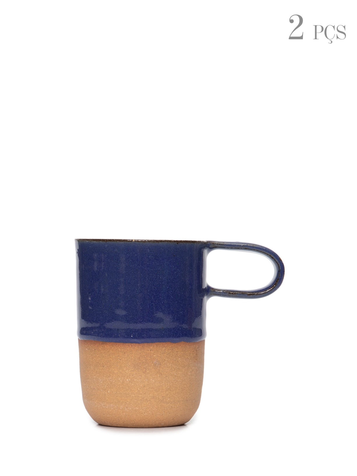 Dupla De Caneca Cone - Azul