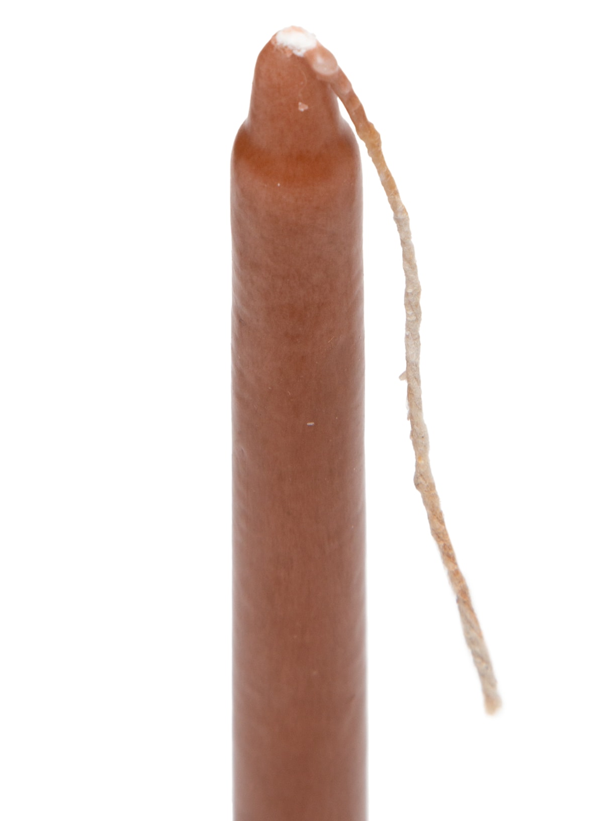 Dupla Vela Castiçal Color Mix Marrom Cian Candle