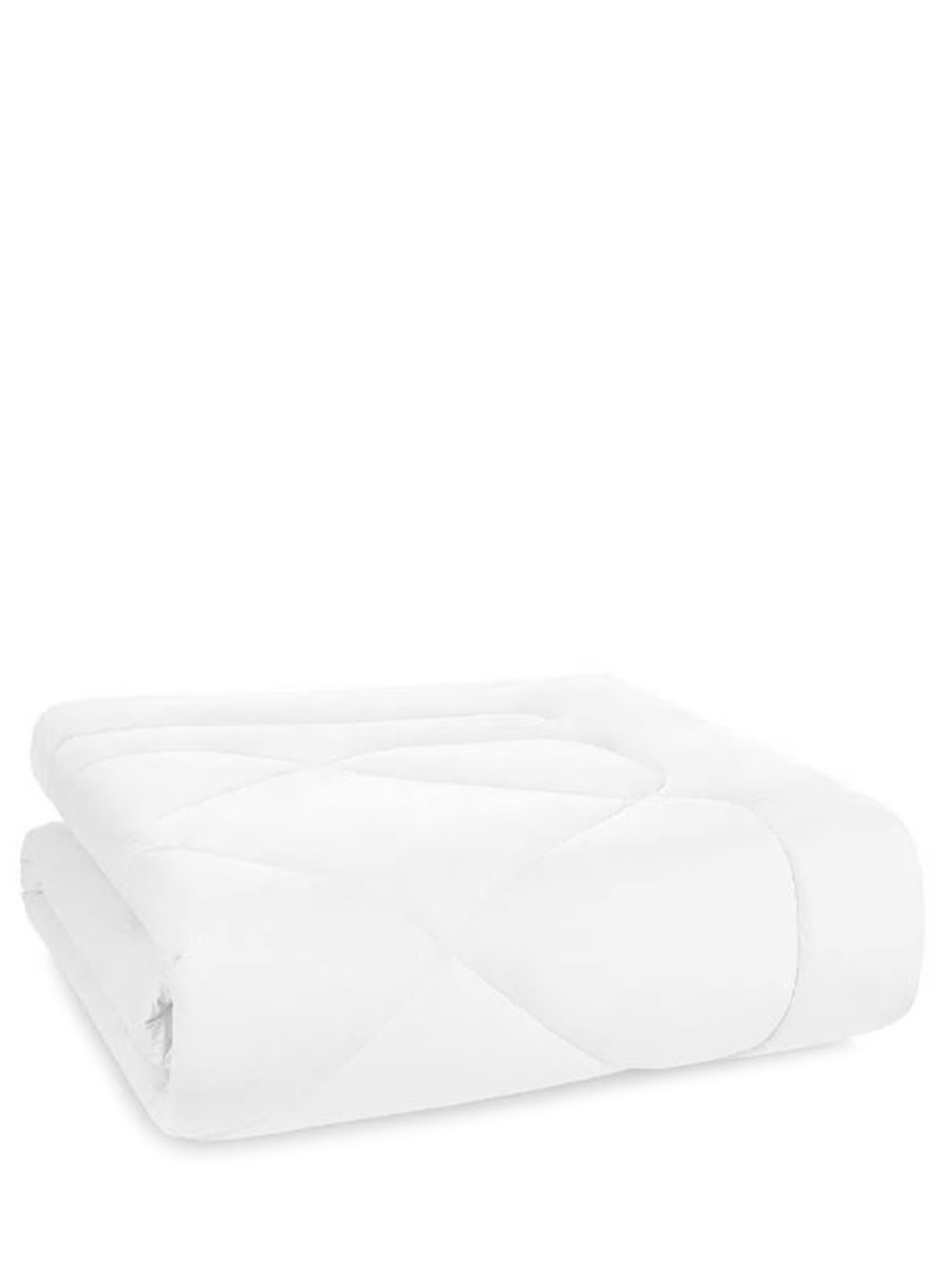 Edredom Grasso Solteiro Cetim 300 Fios Branco Trussardi