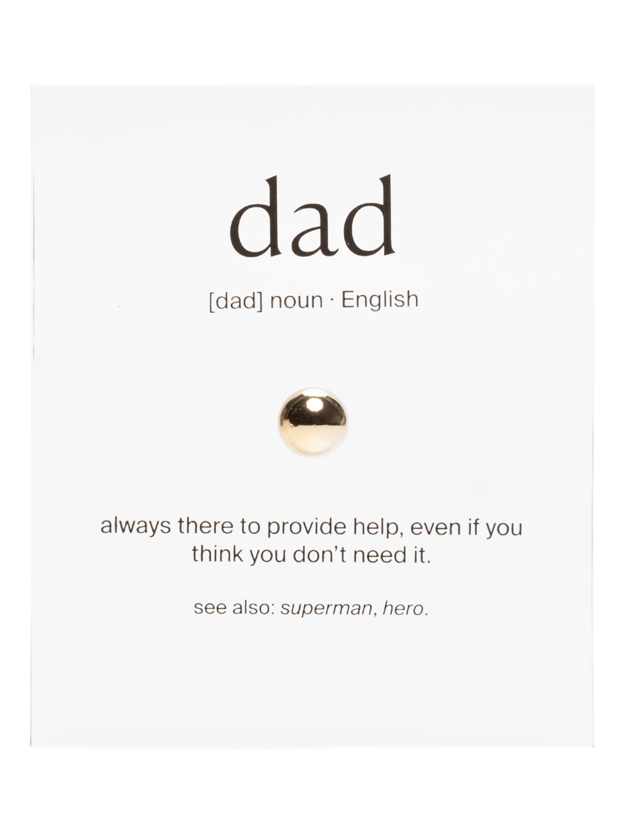 Emotionary Dad Dourado By Gabs