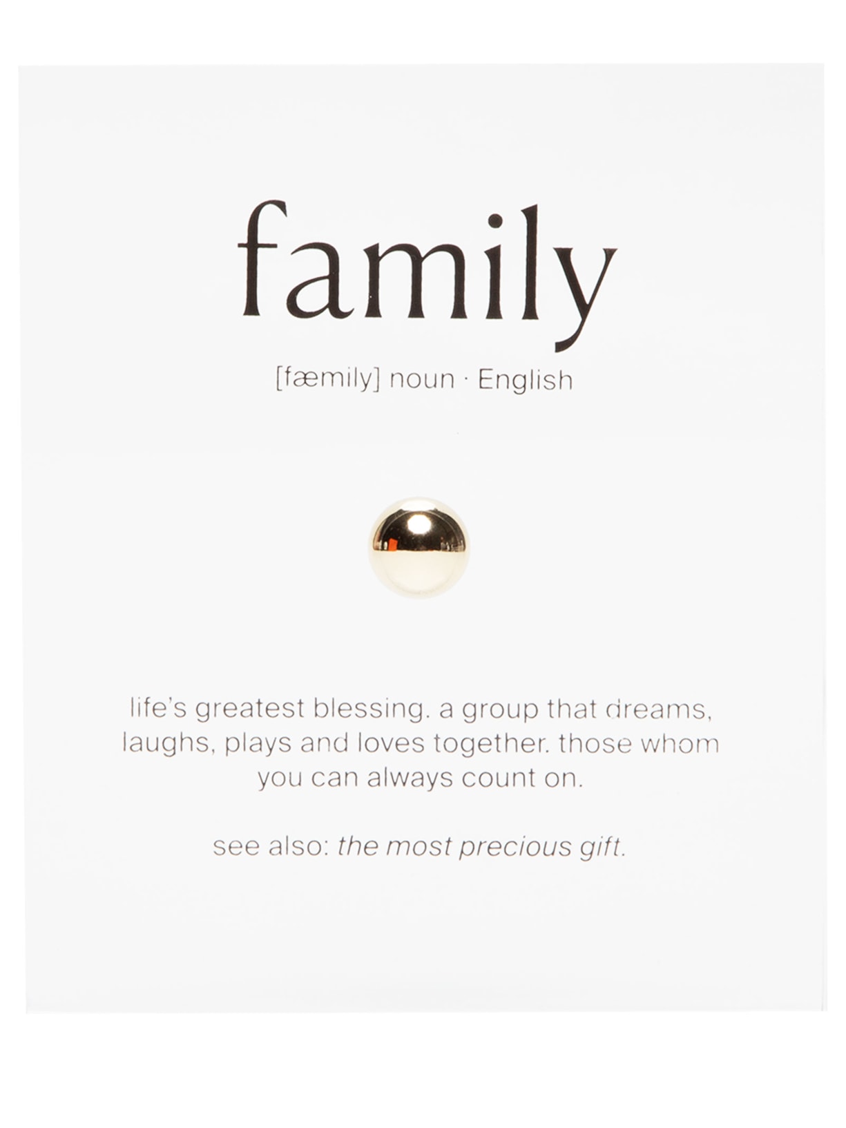 Emotionary Family - Preto