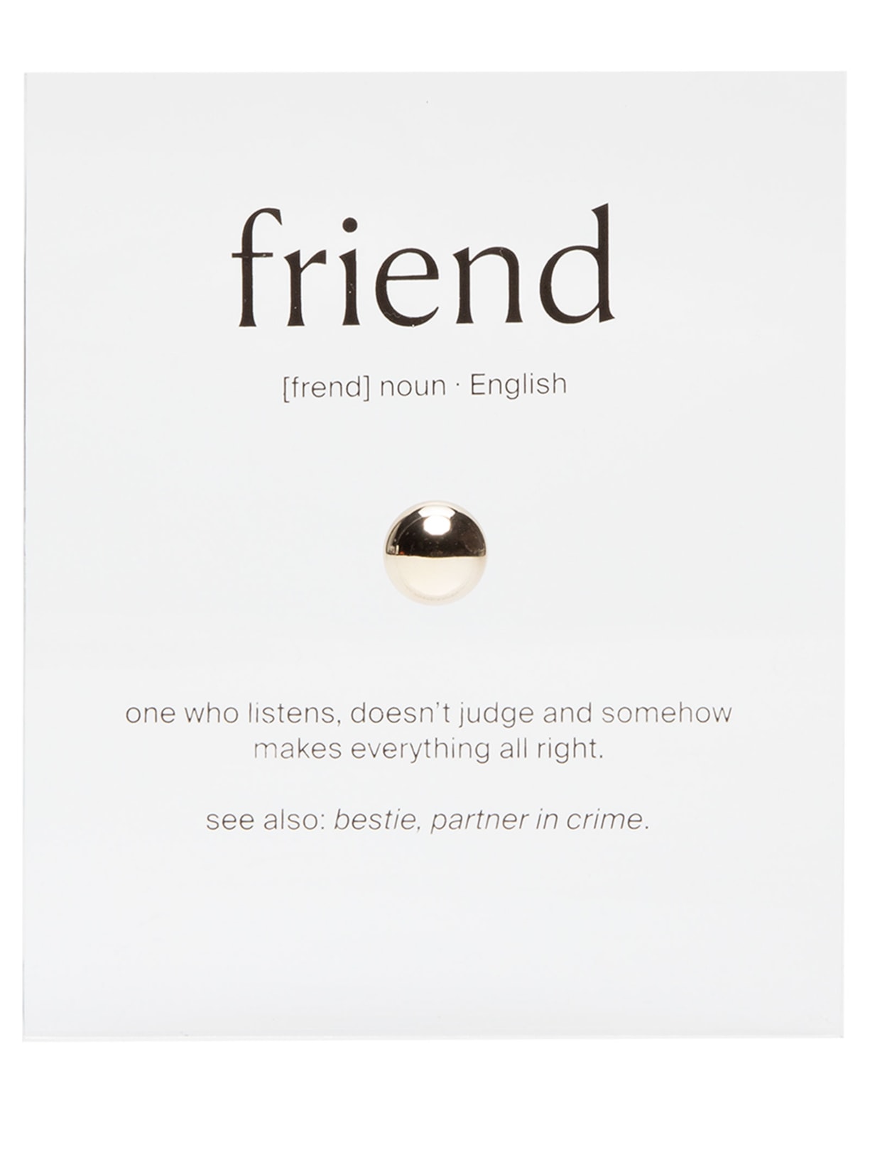Emotionary Friend - Preto