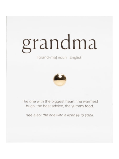 Emotionary Grandma - Dourado