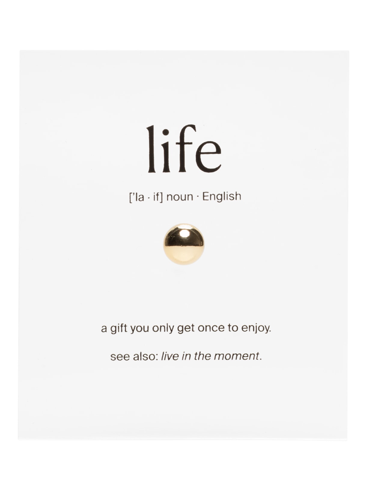 Emotionary Life - Dourado