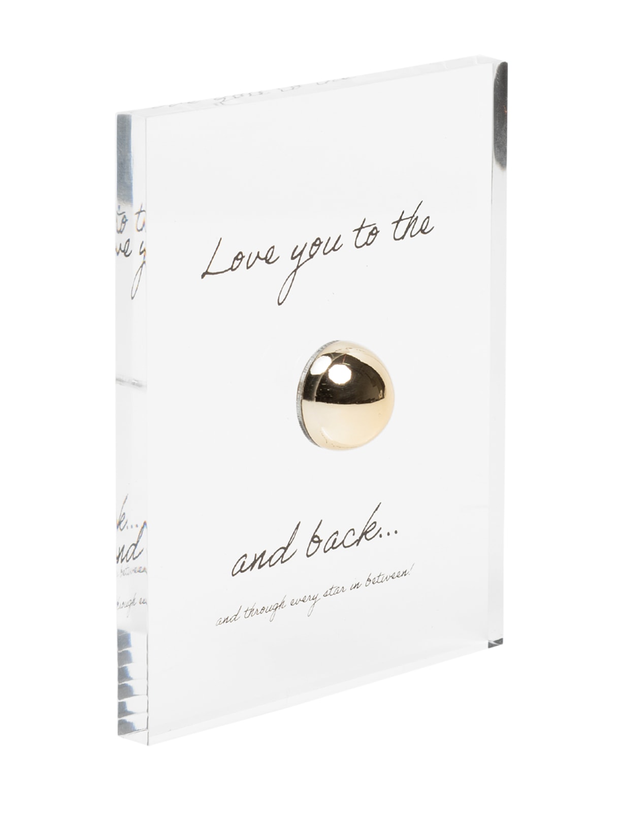 Emotionary Love You Dourado By Gabs