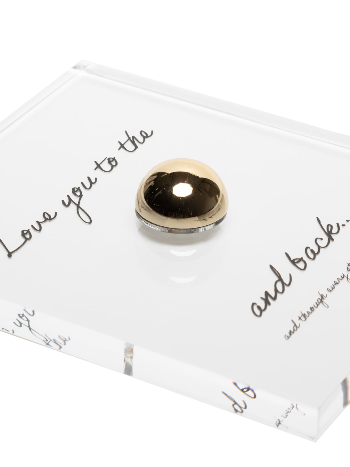 Emotionary Love You Dourado By Gabs