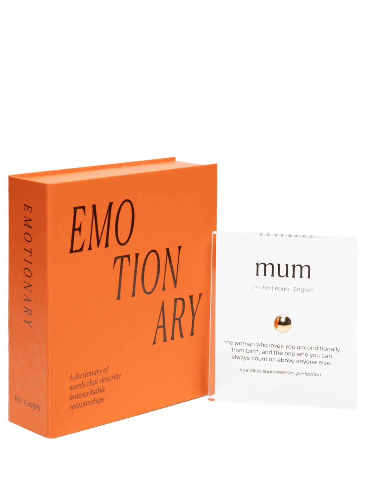 Emotionary Mum Dourado By Gabs