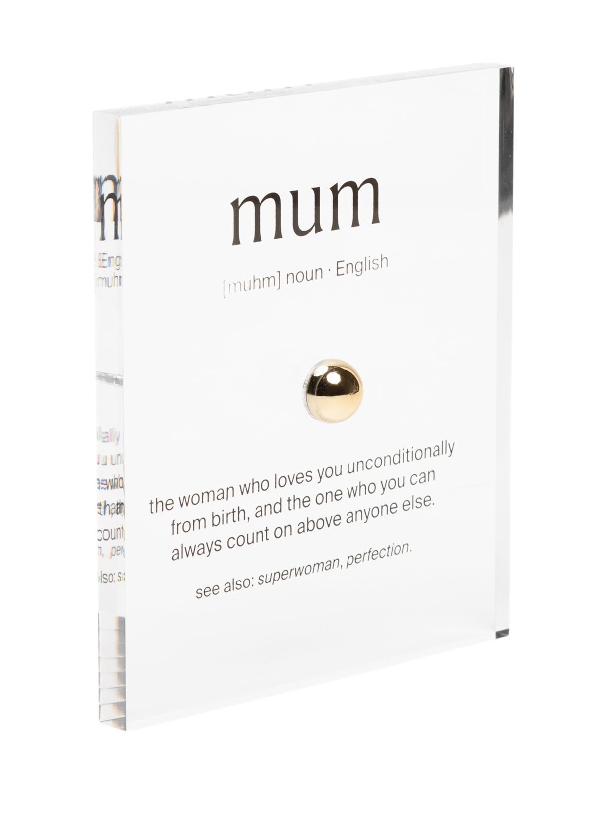 Emotionary Mum Dourado By Gabs