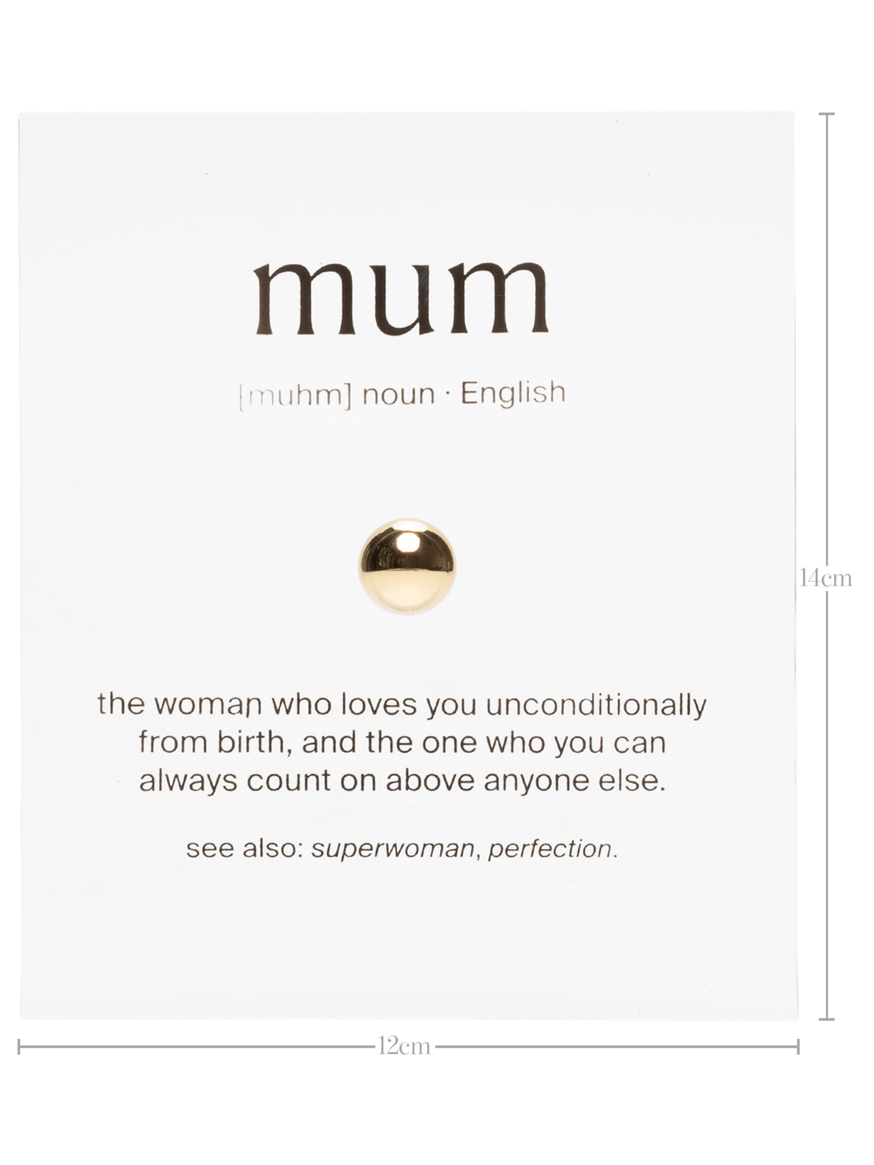 Emotionary Mum Dourado By Gabs