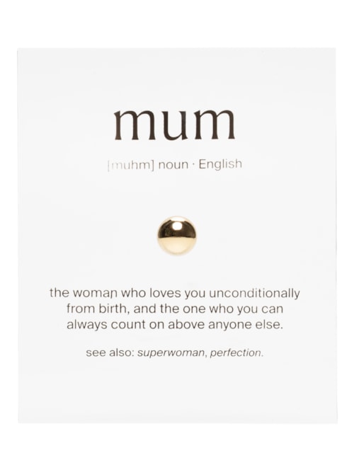 Emotionary Mum - Dourado