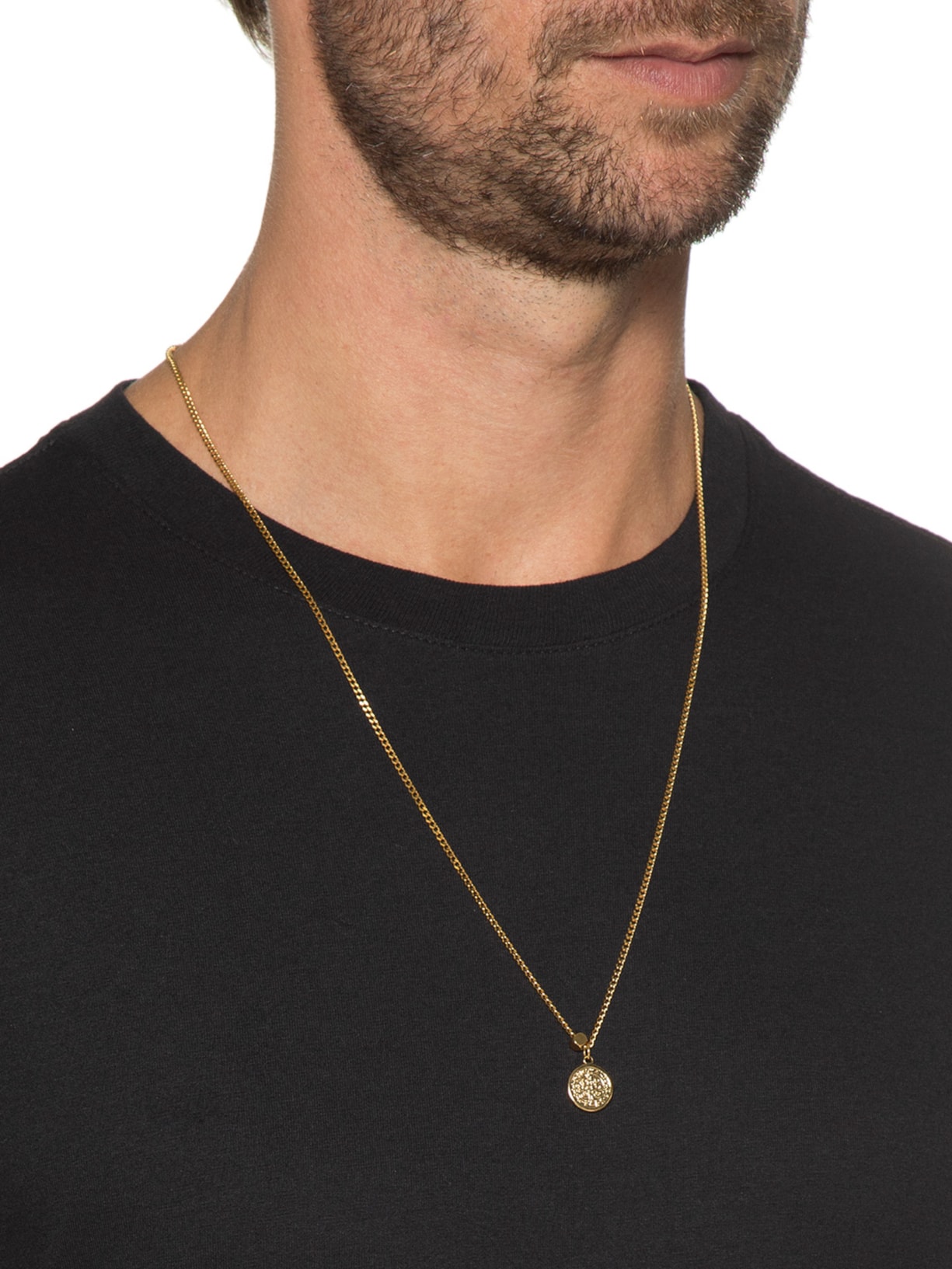 Escapulário Masculino Disick – Dourado Key Design